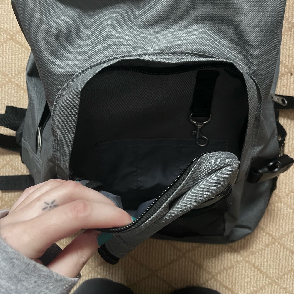 Gray Backpack - Picture 3 of 6